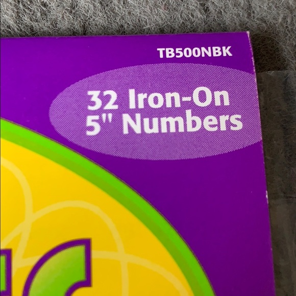 Iron-On Numbers *2 for $5* - Picture 4 of 4